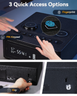 **50% DEPOSIT** WX013 Fingerprint-activated secure safe - Image 4