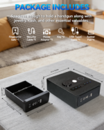 **50% DEPOSIT** WX013 Fingerprint-activated secure safe - Image 2