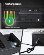 **50% DEPOSIT** WX013 Fingerprint-activated secure safe - Image 6