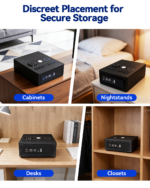 **50% DEPOSIT** WX013 Fingerprint-activated secure safe - Image 3