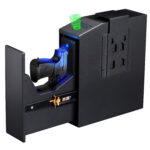 T4 Biometric Pistol Gun Safe with Auto Sliding Door